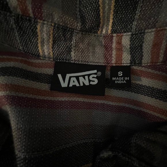 VANS Men’s Casual Button Down Shirt - Picture 6 of 8